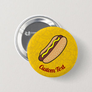 Hotdog Ronde Button 5,7 Cm