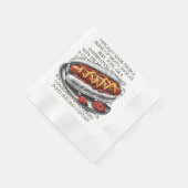Hotdog schets Door CallisC Arts Servet (Hoek)