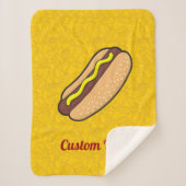Hotdog Sherpa Blanket Sherpa Deken (Voorkant)