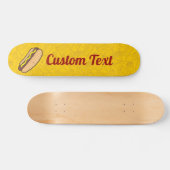Hotdog Skateboard Deck (Horizontaal)