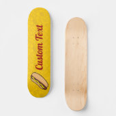 Hotdog Skateboard Deck (Voorkant)