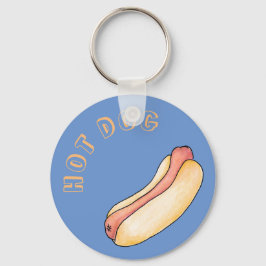 hotdog sleutelhanger