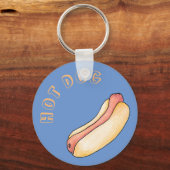 hotdog sleutelhanger (Voorkant)
