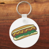hotdog sleutelhanger (Voorkant)
