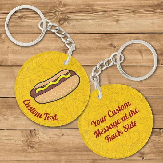 Hotdog Sleutelhanger