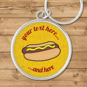Hotdog Sleutelhanger