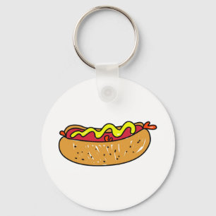 Hotdog Sleutelhanger