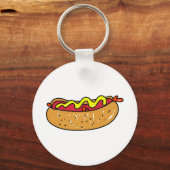 Hotdog Sleutelhanger (Voorkant)