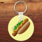 Hotdog Sleutelhanger (Voorkant)