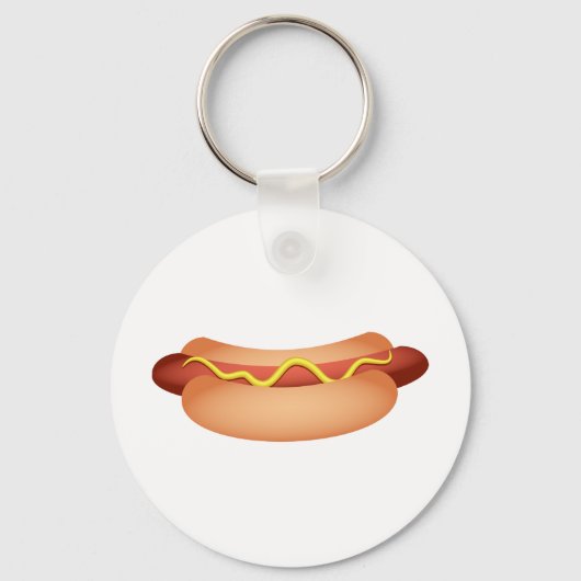 Hotdog Sleutelhanger (Voorkant)