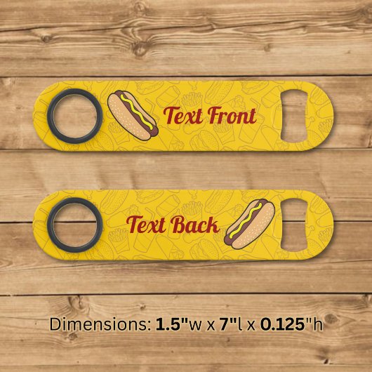 Hotdog Speed Flessenopener