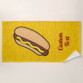 Hotdog Strandlaken (Voorkant)