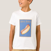 hotdog t-shirt (Voorkant)