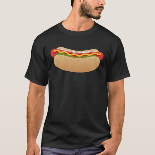 Hotdog T-shirt (Voorkant)
