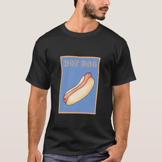 Hotdog T-shirt (Voorkant)