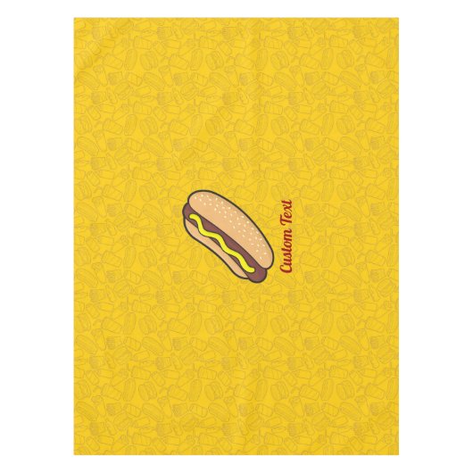 Hotdog Tafelkleed (Voorkant)
