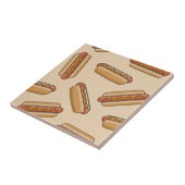 hotdog tegeltje (Zijkant)