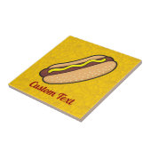 Hotdog Tegeltje (Zijkant)