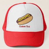 Hotdog Trucker Hoed Pet (Voorkant)