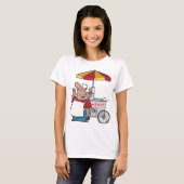 Hotdog Vendor T-Shirt (Voorkant volledig)
