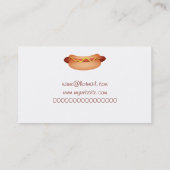 Hotdog Visitekaartje (Achterkant)