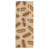 hotdog wijn cadeautas (Voorkant)