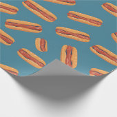 Hotdog Wrapping Papier Verjaardagsfeestje Grappig  (Hoek)
