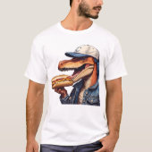 Hotdogasaurus Dinosaurus T-shirt (Voorkant)