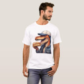 Hotdogasaurus Dinosaurus T-shirt (Voorkant volledig)