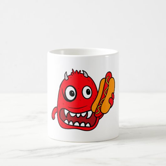 hotdogduivel koffiemok (Center)