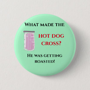 hotdoggrap ronde button 5,7 cm