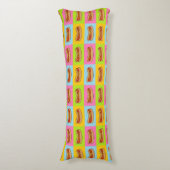 Hotdogs aangepaste lichaam kussen (Voorkant Verticaal)