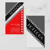 hotdogs punchcard : (koop 11 gratis 1) klantenkaartje (Voorkant / Achterkant)