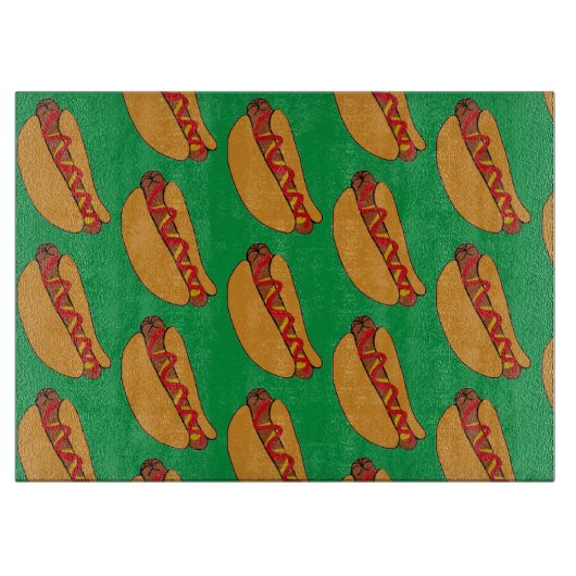 hotdogs snijplank (Voorkant)