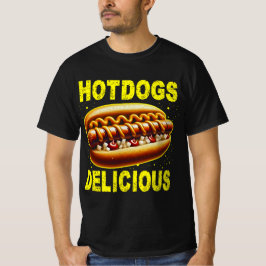 Hotdogs zijn heerlijk t-shirt