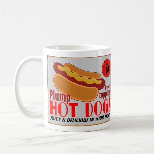 HotDogSign, mokken (Links)
