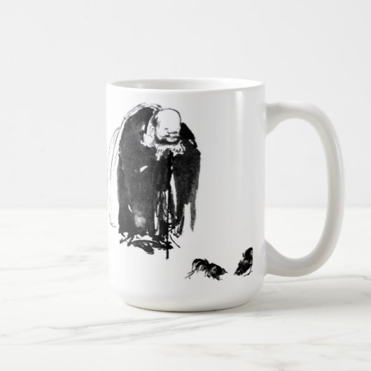 Hotei van Miyamoto Musashi Koffiemok (Rechts)