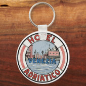 Hotel Adriatico in Venetië Sleutelhanger (Voorkant)