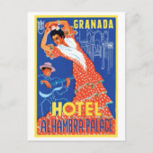 Hotel Alhambra Palace Granada Briefkaart (Voorkant)