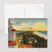 Hotel and Travel Guide, Sint-Petersburg, Florida Briefkaart (Voorkant / Achterkant)