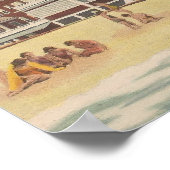 Hotel Atlantic, 1950 Ocean City, MD Poster (Hoek)