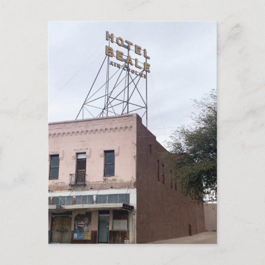  Hotel Beale Route66 Kingman Arizona Foto Briefkaart (Voorkant)