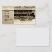 hotel \ bed en ontbijt \ hostel visitekaartje (Voorkant / Achterkant)