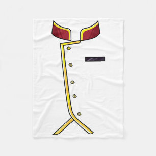 Hotel Bellhop Easy Lazy Funny Halloween Costume Co Fleece Deken