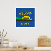 Hotel Belona Roemenië Poster (Keuken)