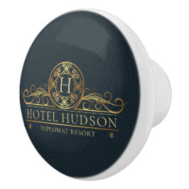 Hotel Branding Luxury Keramische Knop