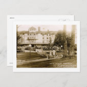 Hotel Breslin, Hopatcong, NJ 1910 Vintage Briefkaart (Voorkant / Achterkant)