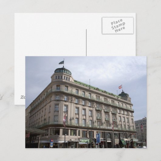 Hotel Bristol Briefkaart (Voorkant / Achterkant)