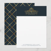 Hotel Business Luxury Blue (Voorkant / Achterkant)