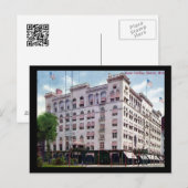 Hotel Cadillac, Detroit 1909  Briefkaart (Voorkant / Achterkant)